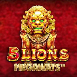 5 Lions Megaways by Pragmatic Play, showcased at spinsteincasinos.es – game logo