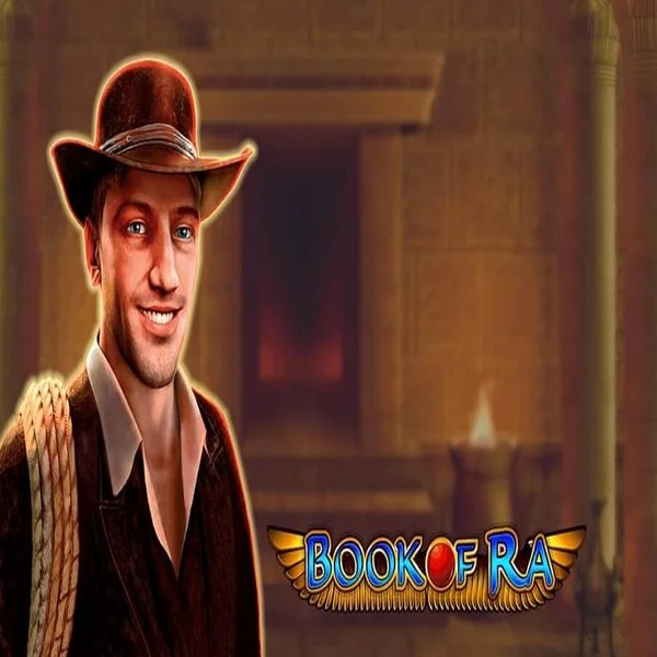Book of Ra slot visual from Greentube available on spinsteincasinos.es