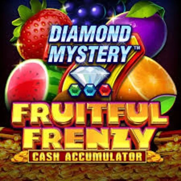 Diamond Mystery Fruitful Frenzy Cash Accumulator online game logo by Greentube on spinsteincasinos.es