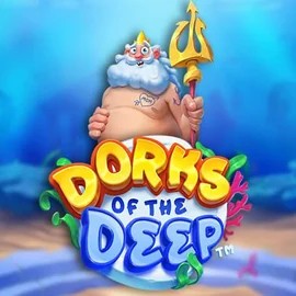Dorks of the Deep online game logo by Hacksaw Gaming on spinsteincasinos.es