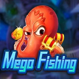 Mega Fishing logo by TaDa Gaming Spinstein Casino