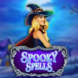 Spooky Spells logo by Novomatic Spinstein Casino